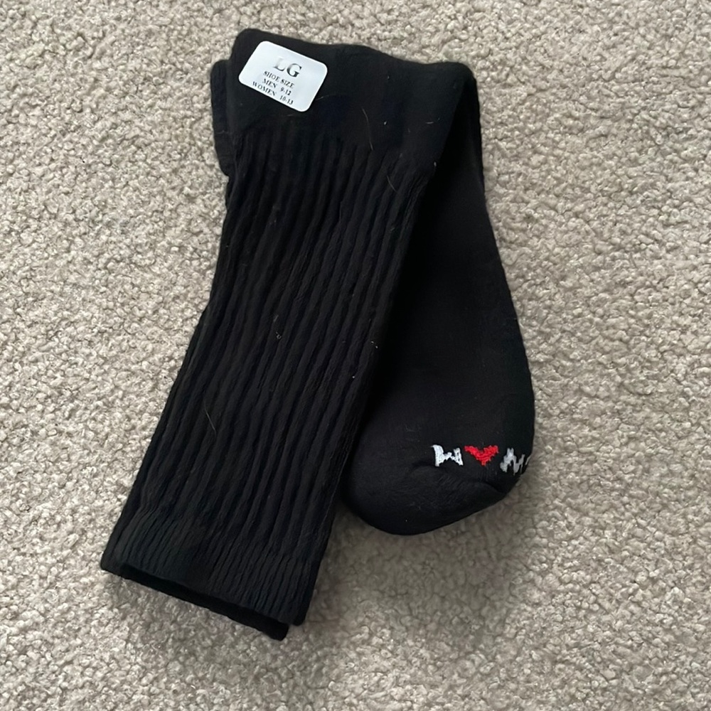 Black Thick Work Socks